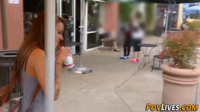 Превью Худенькая шатенка с небольшими дойками согласилась на жесткий трах за бабки № 11320