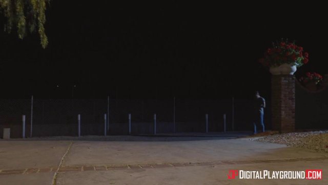 Превью Красивый секс возбужденной парочки на свежем воздухе № 35253