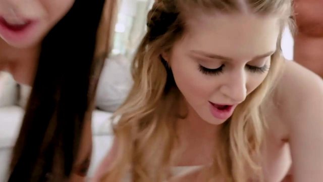 Превью Два опытных мужика замутили оргию и долбили дырочки милашек № 38907